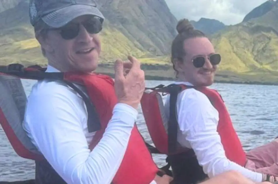 Tourists Kayaking in Maui