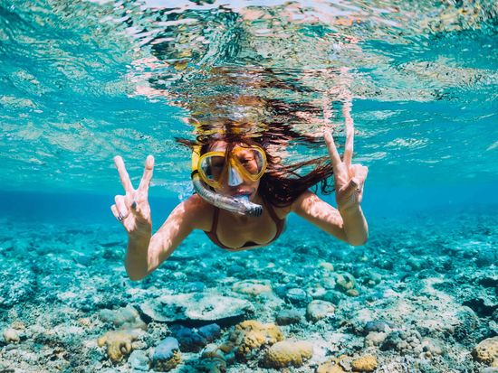 Snorkeling at Ka'anapali beach